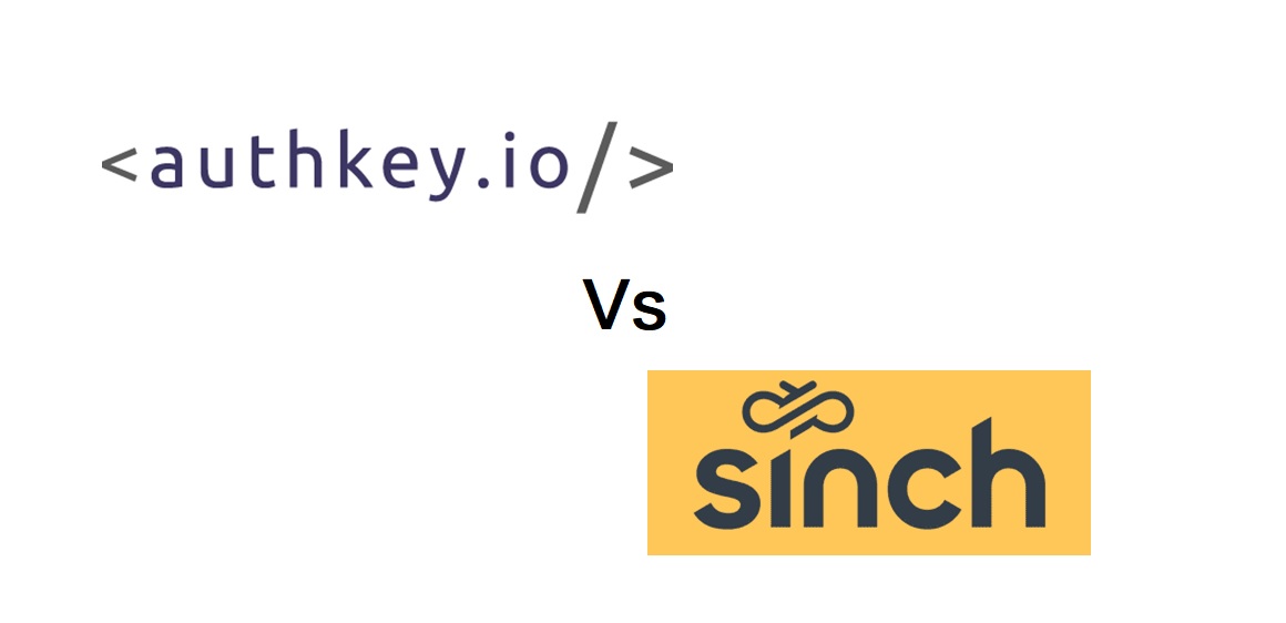 Comparing SMS API : Authkey.io vs. Sinch | Authkey.io